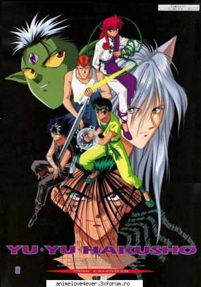 Animeul preferat - numai si numai yu yu hakusho apropo cine vrea in - poze