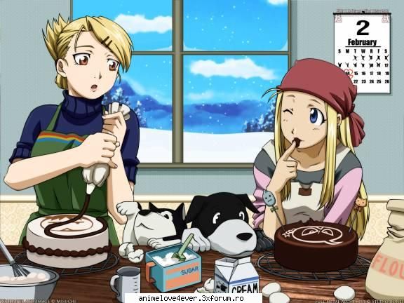 FuuLl Metal Alchemist - da da' shi mustang ku riza - alte anime-uri