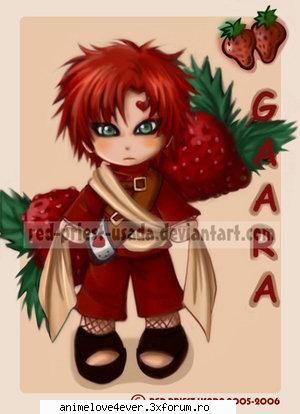 chibi fruits - gaara e o capsuna - naruto