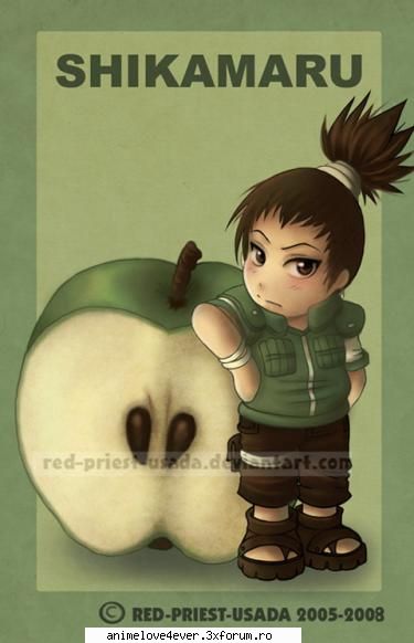 cel mai destept dintre pt shikamaru chibi fruits