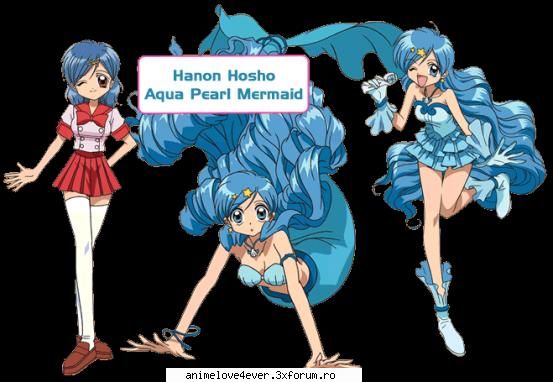 hanon - este super sweety.ea shi luchia sunt pref - marmaid melody