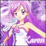 karen - ador parul ei....lung si mov =D =D - marmaid melody