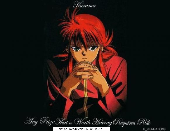 kurama - Sunt de acord cu Kikyo-chan ,e fffffffffff sweet - YYH