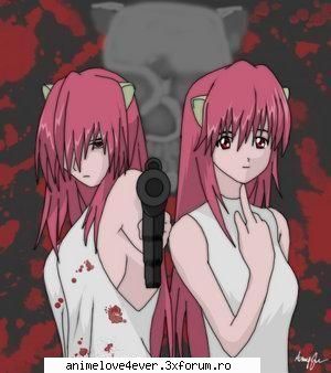 nyuu/lucy - nr7,am pus aceiasi poza sus..firar - elfen lied