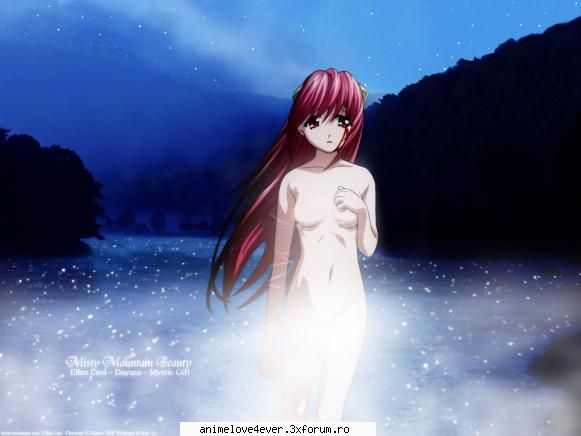 nyuu/lucy - darkrose - elfen lied