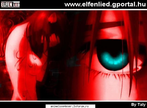 nyuu/lucy - darkrose - elfen lied