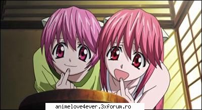 nyuu/lucy - darkrose - elfen lied