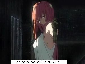 nyuu/lucy - darkrose - elfen lied