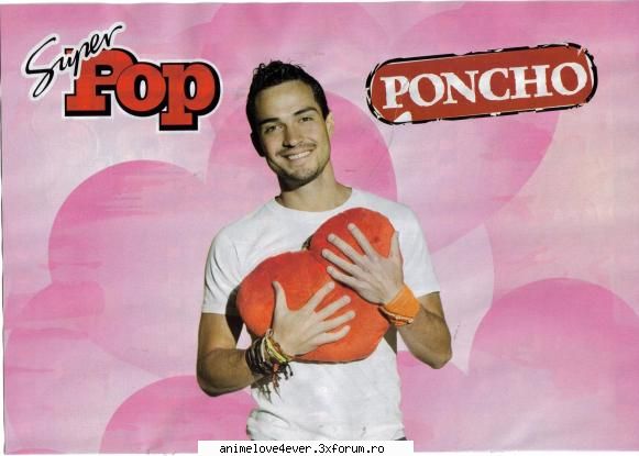 poze poncho - trebuie csa ai o poze cu fermecatorul alfonso - rebelde