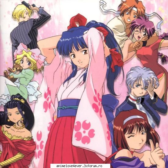 sakura - este f dragutza.este pref mea din acest anime - sakura wars