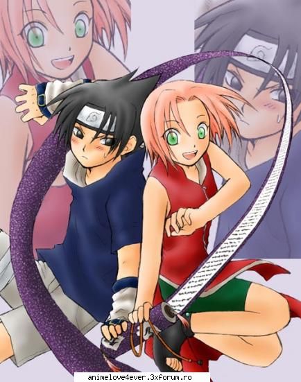 sakura&sasuke - Yukina - naruto