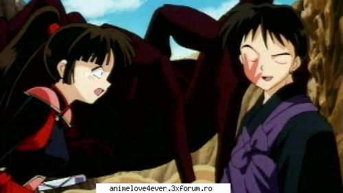 sango - si acum una dintre fazele amuzante - inuyasha